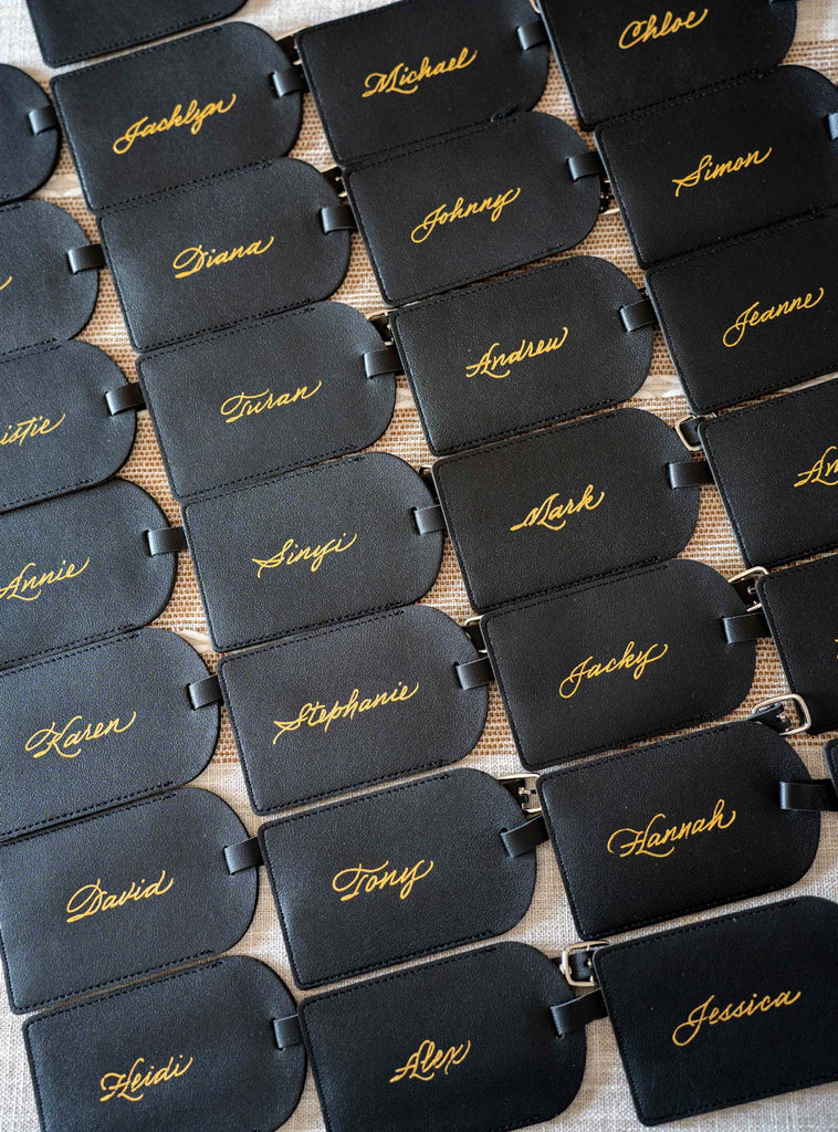 Heat Foiled Luggage Tags - Personalized in Under a Minute