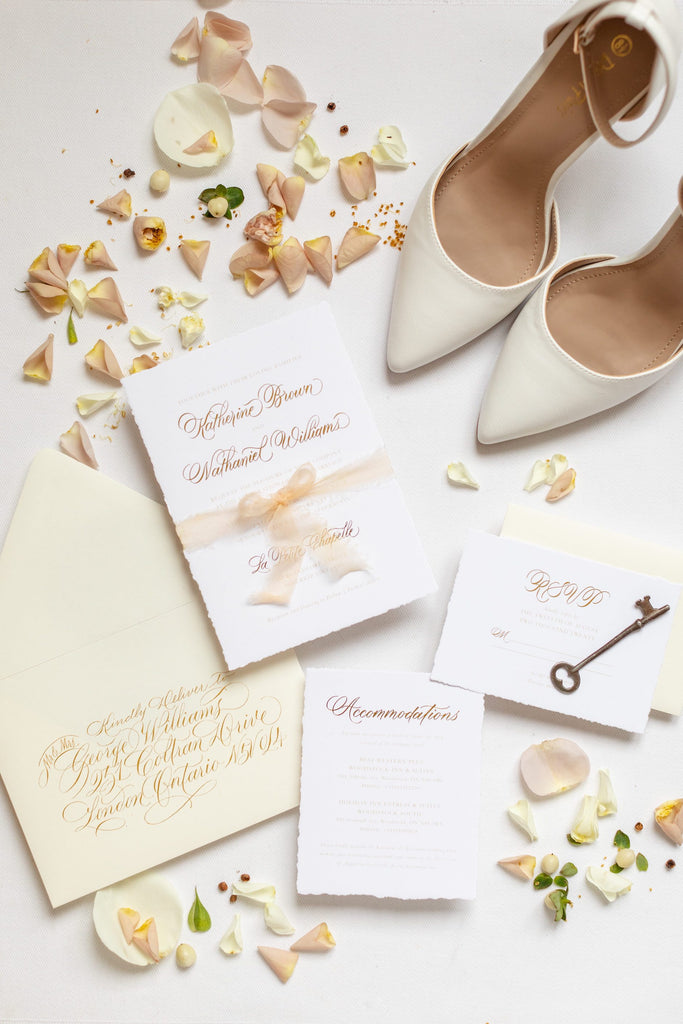 Toronto Wedding Calligraphy | Toronto Calligraphy & Engraving | Wedding Calligraphy | Invitation Suite | Wedding Invites | Place Cards | Escort Cards | Signage | Seating Chart