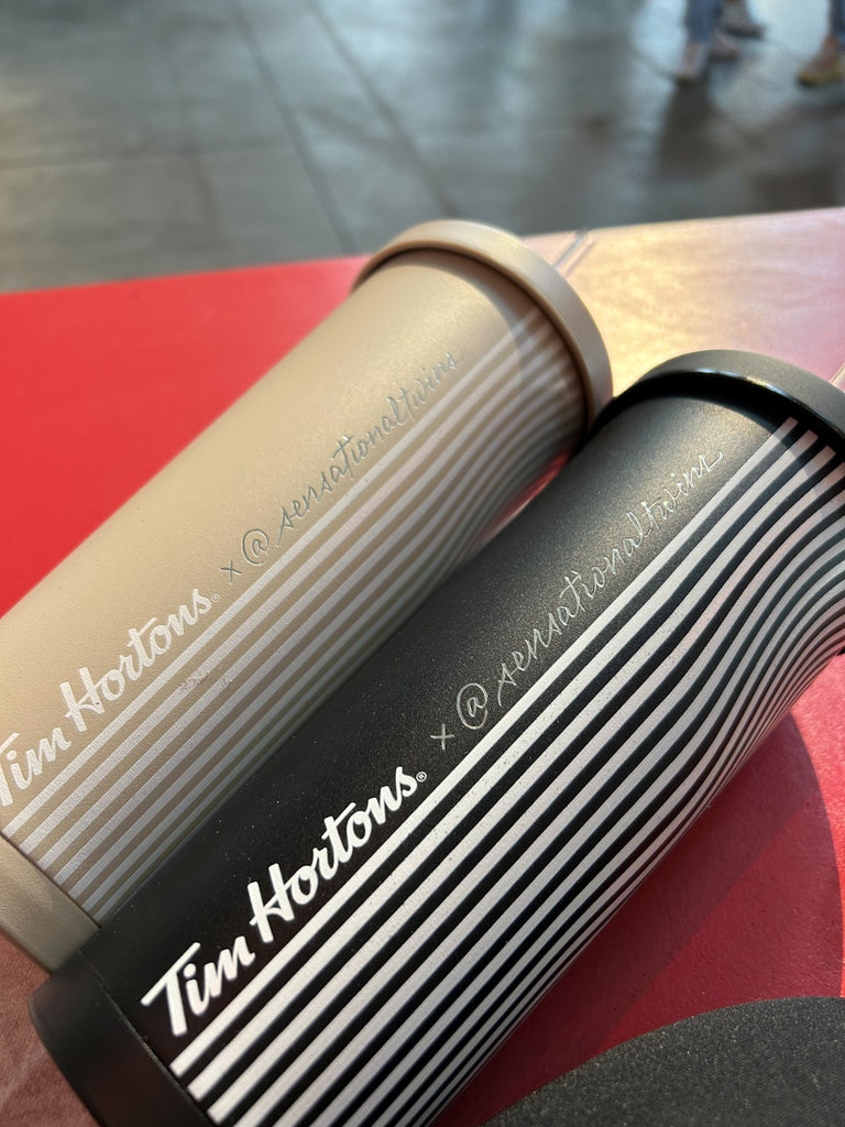 Toronto Event Calligraphy Metal Engraving Product Launch Tumbler