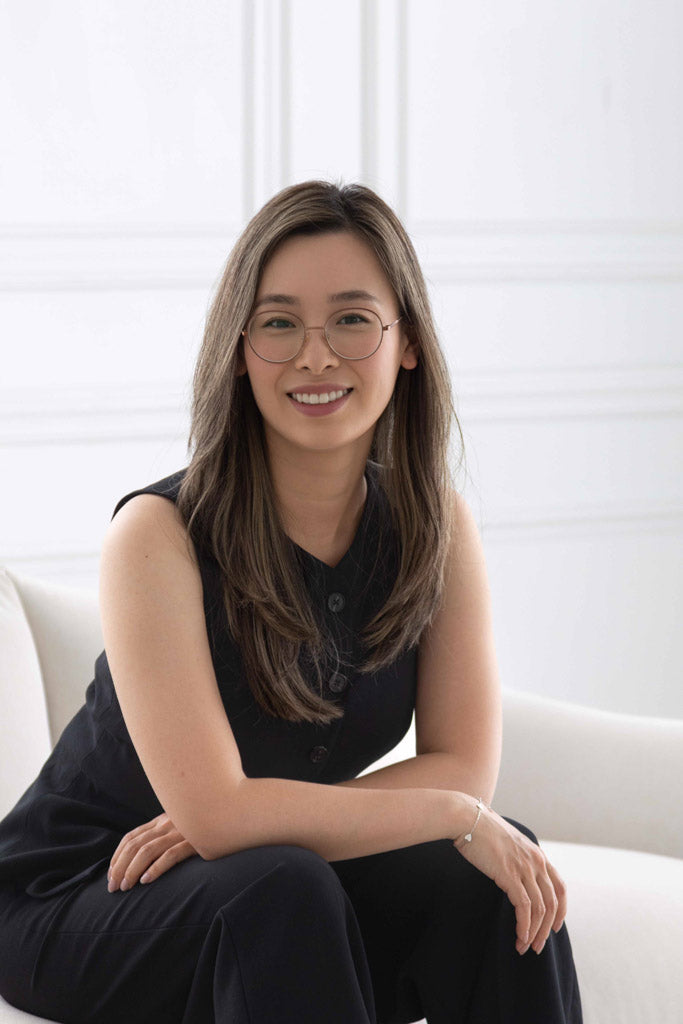 Portrait of Toronto calligraphy and engraving artist, Jessie Wang of JW Lettering.