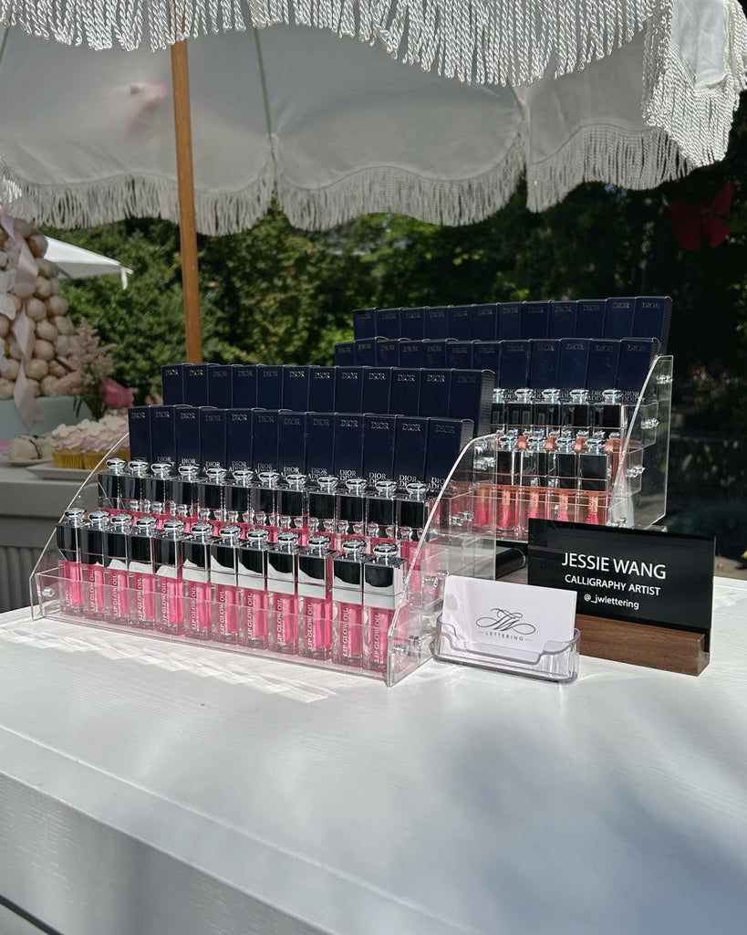 dior lip gloss engraving for shower celebration in toronto